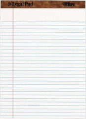 TOPS - 50 Sheet, 8-1/2 x 11-3/4", Legal Pad - White - Apex Tool & Supply