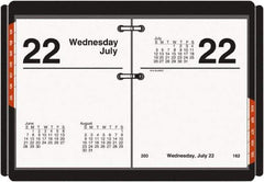 AT-A-GLANCE - 183 Sheet, 3 x 3-3/4", Desk Calendar Refill - White - Apex Tool & Supply