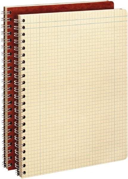 AMPAD - 76 Sheet, 11-3/4 x 9-1/4", Quadrille Computation Book - Brown - Apex Tool & Supply