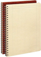 AMPAD - 76 Sheet, 11-3/4 x 9-1/4", Quadrille Computation Book - Brown - Apex Tool & Supply