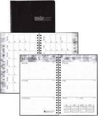 House of Doolittle - 32 Sheet, 5 x 8", Weekly/Monthly Planner - Black - Apex Tool & Supply