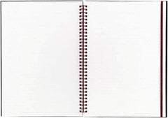 Black n Red - 70 Sheet, 8-1/4 x 11-3/4", Legal (Style) Notebook - Black - Apex Tool & Supply