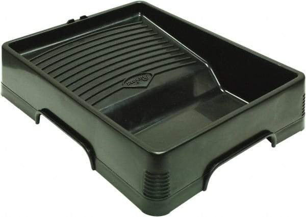 Richard - 9-1/2" Roller Compatible Paint Tray - 1 Gal Capacity, 9-1/2" Wide, Plastic - Apex Tool & Supply