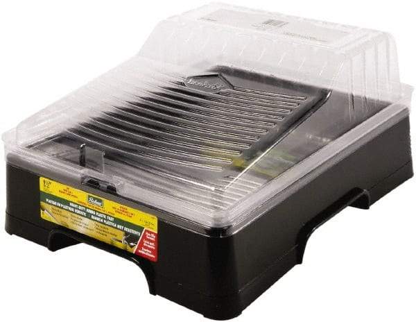 Richard - 9-1/2" Roller Compatible Paint Tray - 1 Gal Capacity, 9-1/2" Wide, Plastic - Apex Tool & Supply