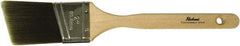 Richard - 2" Angled Polyester Angular Brush - 2-1/2" Bristle Length, 7-1/4" Wood Sash Handle - Apex Tool & Supply