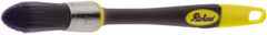 Richard - 7/8" Oval Polyester Trim Brush - 2-1/8" Bristle Length, 7" Rubber Sash Handle - Apex Tool & Supply