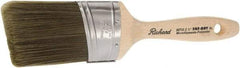 Richard - 2-1/2" Oval/Angle Polyester Angular Brush - 3-1/8" Bristle Length, 5-1/2" Wood Sash Handle - Apex Tool & Supply