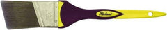 Richard - 2" Angled Polyester Angular Brush - 2-1/2" Bristle Length, 8" Rubber Sash Handle - Apex Tool & Supply