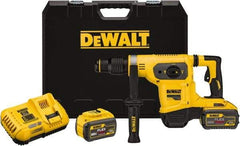 DeWALT - 60 Volt 1" SDS Max Chuck Cordless Hammer Drill - 0 to 3,150 BPM, 0 to 550 RPM, Reversible - Apex Tool & Supply
