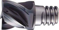 OSG - PXSE Grade XP3225 Carbide End Milling Tip Insert - Cr Finish, 4 Flutes, 20mm Cutting Diam, 14mm Depth of Cut, 38° Helix - Apex Tool & Supply