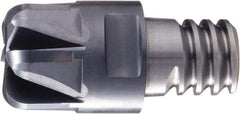 OSG - PXRE Grade XP6305 Carbide Chamfer Milling Tip Insert - SiC Finish, 6 Flutes, 16mm Cutting Diam, 7mm Depth of Cut - Apex Tool & Supply