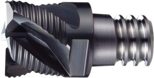 OSG - PXNH Grade XP3225 Carbide End Milling Tip Insert - Cr Finish, 4 Flutes, 3/4" Cutting Diam, 0.525" Depth of Cut - Apex Tool & Supply