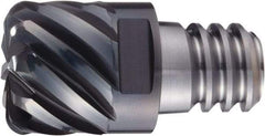 OSG - PXSM Grade XP3225 Carbide Chamfer Milling Tip Insert - Cr Finish, 6 Flutes, 16mm Cutting Diam, 11.2mm Depth of Cut, 38° Helix - Apex Tool & Supply
