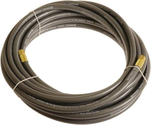 Continental ContiTech - 1/2" ID x 0.78" OD 100' Long Multipurpose Air Hose - FNPT x FNPT Ends, 300 Working psi, -10 to 158°F, 1/2" Fitting, Gray - Apex Tool & Supply