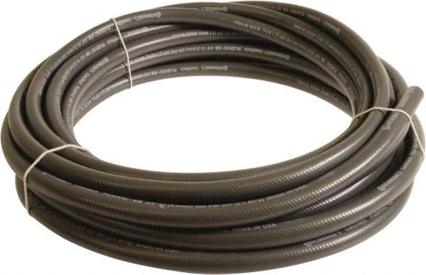 Continental ContiTech - 3/8" ID x 0.6" OD 25' Long Multipurpose Air Hose - 300 Working psi, -10 to 158°F, Gray - Apex Tool & Supply
