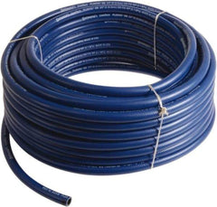 Continental ContiTech - 3/8" ID x 0.6" OD 50' Long Multipurpose Air Hose - 300 Working psi, -10 to 158°F, Blue - Apex Tool & Supply