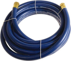 Continental ContiTech - 3/4" ID x 1.11" OD 25' Long Multipurpose Air Hose - FNPT x FNPT Ends, 250 Working psi, -10 to 158°F, 3/4" Fitting, Blue - Apex Tool & Supply