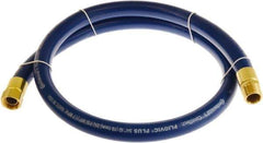 Continental ContiTech - 3/4" ID x 1.11" OD 10' Long Multipurpose Air Hose - MNPT x FNPT Ends, 250 Working psi, -10 to 158°F, 3/4" Fitting, Blue - Apex Tool & Supply