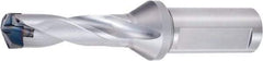 OSG - 0.669 to 0.708" Diam, 3xD, 2.067" Max Depth, 3/4" Shank Diam, 3.024" Flute, Replaceable Tip Drill - PXDH\x85. Insert, 5 Seat Size, PXDZ Toolholder, Series 52400 - Apex Tool & Supply