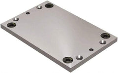 Jergens - 375mm Long x 250mm Wide Steel Fixture Plate - 20mm Plate Thickness - Apex Tool & Supply
