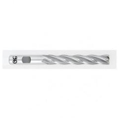 1 Dia. x 8-1/2 Overall Length 6-Flute Square End HSS-CO SE End Mill-Round Shank-Center Cutting-TiCN - Apex Tool & Supply