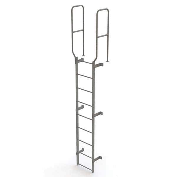 TRI-ARC - Rolling & Wall Mounted Ladders & Platforms Type: Fixed Ladder Style: Safety Cage - Apex Tool & Supply
