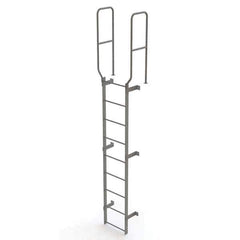TRI-ARC - Rolling & Wall Mounted Ladders & Platforms Type: Fixed Ladder Style: Safety Cage - Apex Tool & Supply