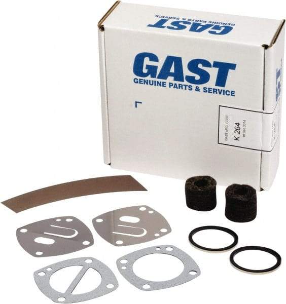 Gast - Air Compressor Repair Kit - Use with Gast 48 Frame Piston Pumps - Apex Tool & Supply