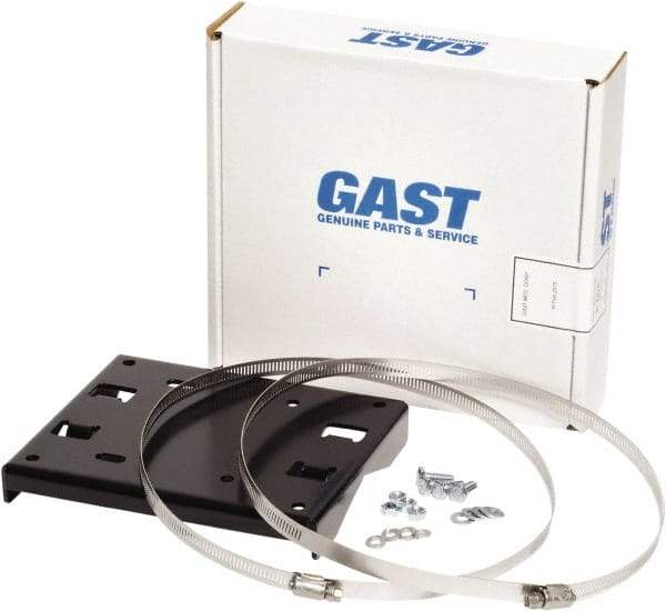 Gast - Air Compressor Riser Mounting Kit - Use with Gast 48/56 Frame Piston Pumps - Apex Tool & Supply