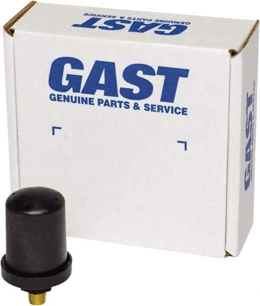 Gast - 1/4 NPT Air Compressor Filter/Muffler Assembly - Use with Gast 48/56 Frame Piston Pumps - Apex Tool & Supply