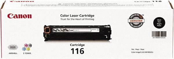 Canon - Black Toner Cartridge - Use with Canon imageCLASS MF8050Cn, MF8080Cw - Apex Tool & Supply