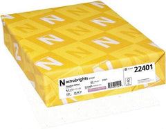 Neenah Paper - 8-1/2" x 11" Stardust White Copy Paper - Use with Inkjet Printers, Laser Printers, Copiers - Apex Tool & Supply