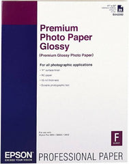 Epson - 17" x 22" White Photo Paper - Use with Inkjet Printers - Apex Tool & Supply