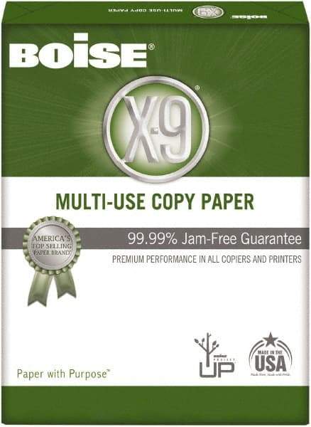 Boise - 8-1/2" x 11" White Copy Paper - Use with High-Speed Copiers, Fax Machines, Laser Printers, Inkjet Printers - Apex Tool & Supply
