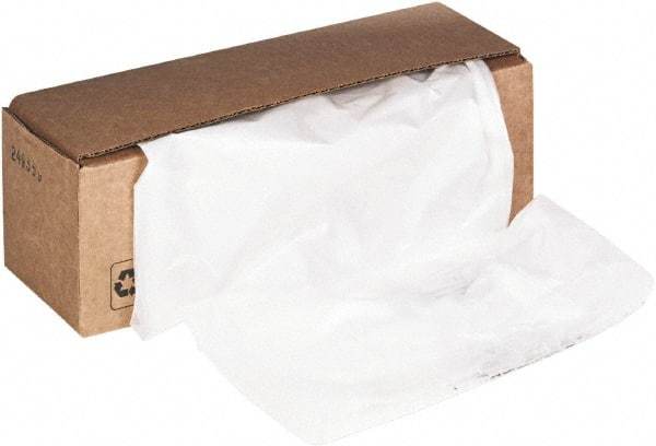 FELLOWES - Clear Shredder Waste Bag - Use with Fellowes Powershred 420, 425, 480, 485 - Apex Tool & Supply
