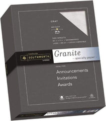 Southworth - 8-1/2" x 11" Gray Colored Copy Paper - Use with Laser Printers, Inkjet Printers, Copiers - Apex Tool & Supply