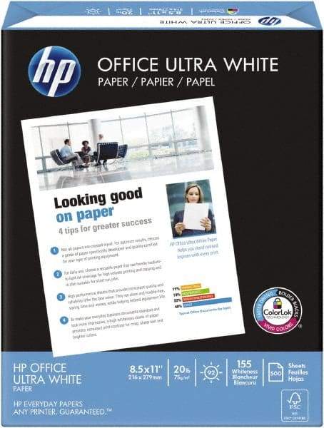 Hewlett-Packard - 8-1/2" x 11" White Copy Paper - Use with HP LaserJet 5000, 5100 produces 10,000 pages. - Apex Tool & Supply