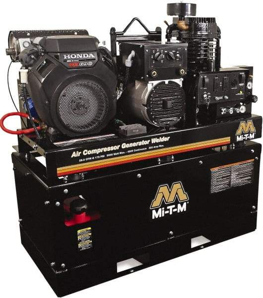 MI-T-M - Stationary Gas Air Compressors Horsepower: 22 Cubic Feet per Minute: 15.70 - Apex Tool & Supply