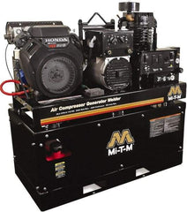 MI-T-M - Stationary Gas Air Compressors Horsepower: 22 Cubic Feet per Minute: 15.70 - Apex Tool & Supply