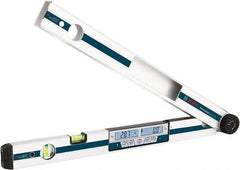 Bosch - 0.1° Resolution Combination Protractor & Inclinometer - 270° Range - Apex Tool & Supply