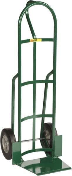 Little Giant - 800 Lb Capacity 49" OAH Hand Truck - 13-1/2 x 16" Base Plate, Loop Handle, Steel, Solid Rubber Wheels - Apex Tool & Supply