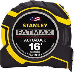 Stanley - 16' x 1-1/4" Tape Measure - 1/16" Graduation - Apex Tool & Supply