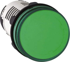 Schneider Electric - 230 V Green Lens LED Pilot Light - Apex Tool & Supply