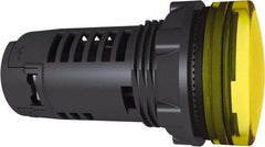 Schneider Electric - 24 V Yellow Lens LED Pilot Light - Apex Tool & Supply