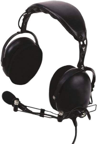 Kenwood - Over the Head, Boom & Noise Cancelling Microphone Noise Reduction Headset - Black, Use with Protalk Series Two Way Radios - Apex Tool & Supply
