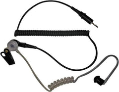 Kenwood - Ear Bud, Push to Talk Microphone Earphone Kit - Black & Clear, Use with Protalk Series Two Way Radios - Apex Tool & Supply
