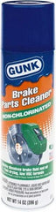 Gunk - Nonchlorinated Brake Parts Cleaner - 14 oz Aerosol Can with Straw - Apex Tool & Supply