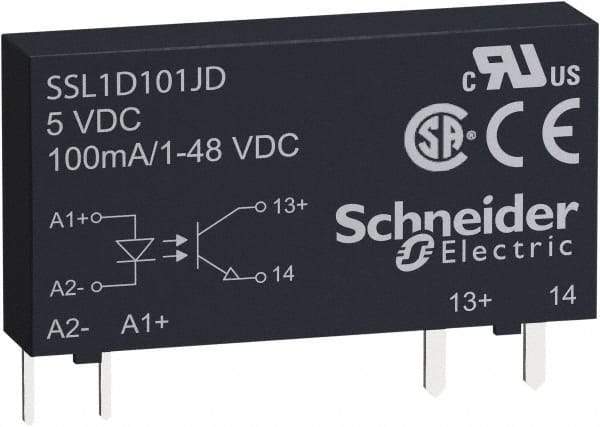 Schneider Electric - 1 Pole, 1NO, 16-30 VDC Control Relay - Apex Tool & Supply