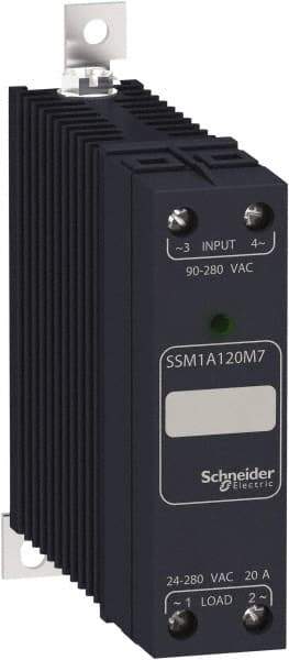 Schneider Electric - 1 Pole, 1NO, 90-280 VAC Control Relay - Apex Tool & Supply