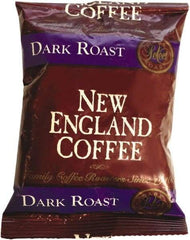 New England Coffee - Coffee Portion Packs, French Roast, 2.5 oz Pack, 24/Box - Apex Tool & Supply